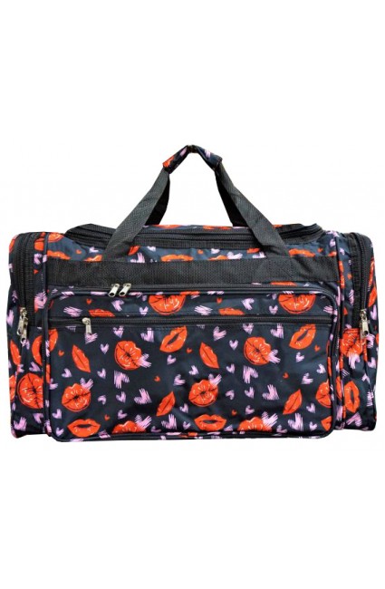 Printed Duffle Bag-T22/368/BK